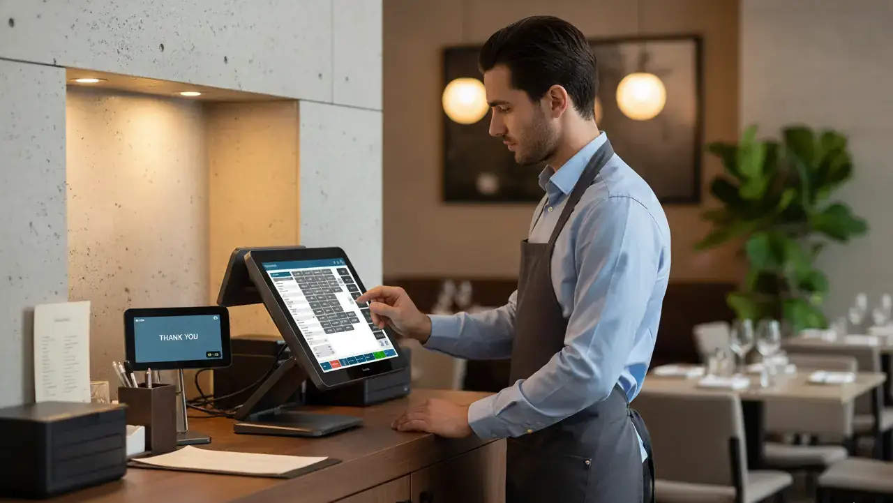 Restaurante con sistema Vinson POS